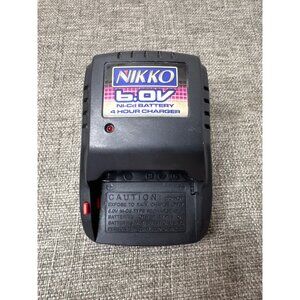 Nikko 6.0V Ni-Cd Battery 4 Hour Charger Model 1764B Electric Toy Transformer